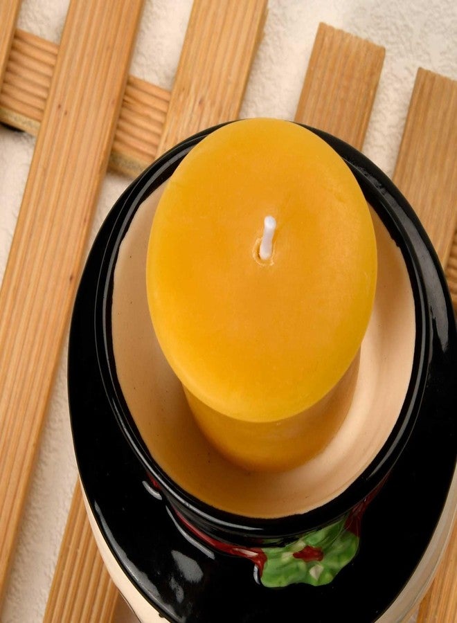 ENCANLIGHT Beeswax Votive Candles Set of 12, 100% Pure Natural Bees Wax Candles Handmade, Smokeless & Dripless, Non-Toxic, 10 Hour Burn Time Each - Image 4